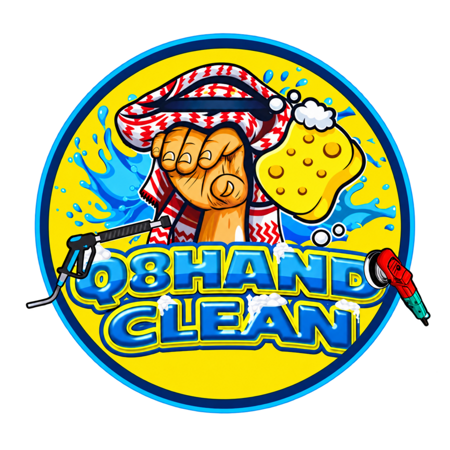 شعار Q8hand Clean